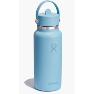 NWT HYDRO FLASK 32-Ounce Wide Mouth Water Bottle in LIMITED EDITION GEYSER BLUE